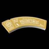 Rollers' Finest Filtertips, KS Medium Gold, booklet